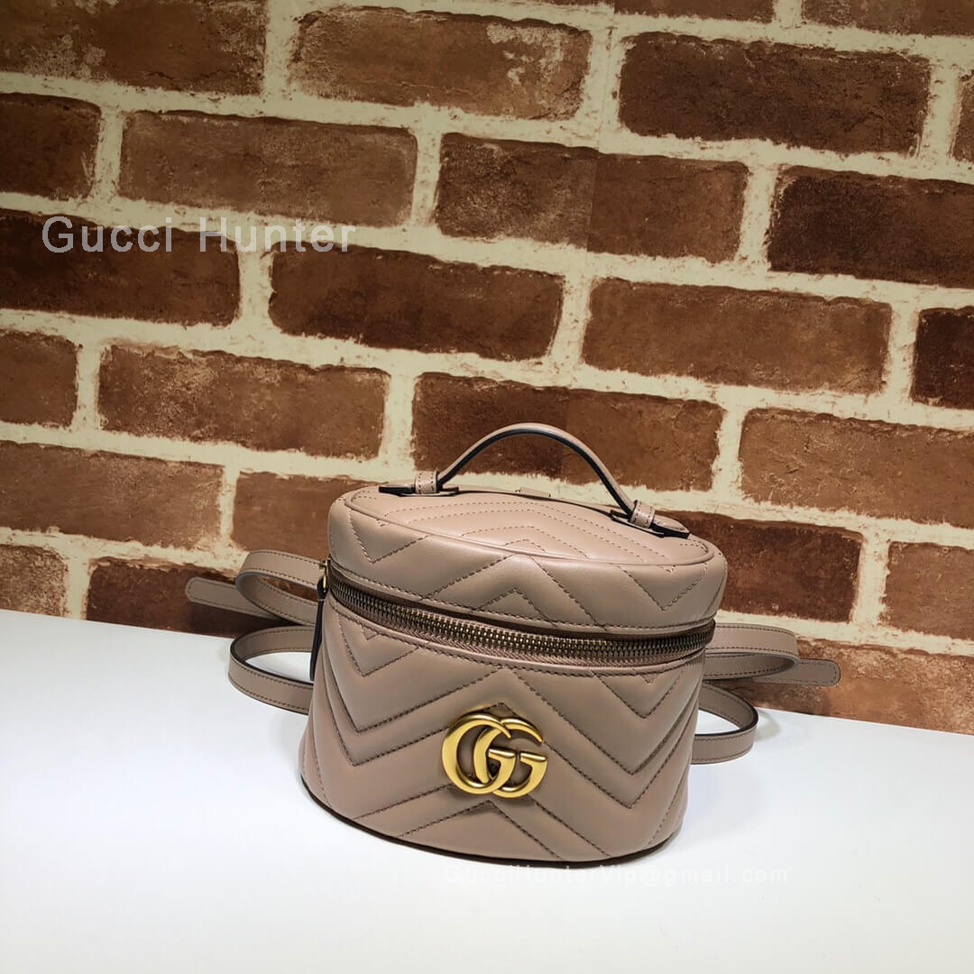 Gucci GG Marmont Mini Backpack Dust Pink 598594